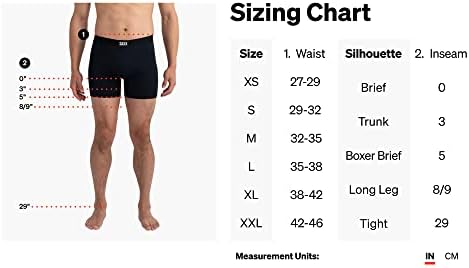 Apreseira íntima masculina Saxx - Ultra Super Soft Boxer Briefs com suporte de bolsa de mosca e embutido - roupas íntimas para homens