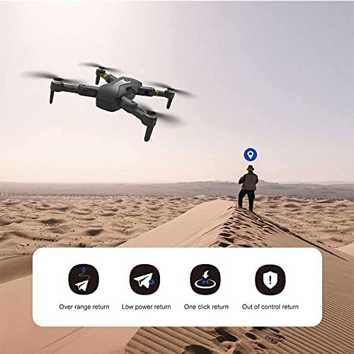 Drone dobrável de stseace com câmera para iniciantes para adultos, 8K HD WiFi FPV Video Live Video Control
