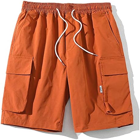 Shorts masculinos de rtrde shorts de verão shorts soltos casuais casuais com cordão