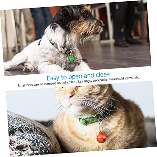 IPETBOOM 40 PCS Lost Lost Collar Ring Animals Decoração pendurada em gatinho diy suprimentos