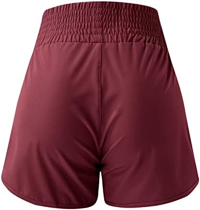 Shorts para mulheres de verão casual alta cintura