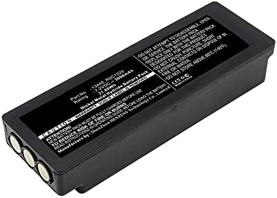 Synergy Digital Remote Control Battery, compatível com ScanReCo YWW0439 Controle remoto, ultra alta capacidade, substituição da bateria ScanReCo 13445