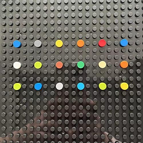 Pixel Bricks Mosaic Art Peças compatíveis com LEGO, 1x1 Placa 1000 peças Tijolos de construção, mais de 52 cores disponíveis…