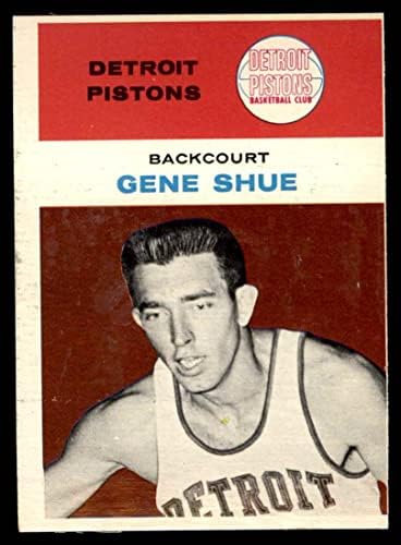 1961 Fleer # 41 Gene Shue Detroit Pistons VG Pistons Maryland