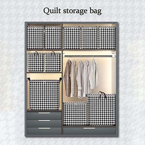 Saco de armazenamento de roupas, bolsa de armazenamento de grande capacidade, caixa de armazenamento