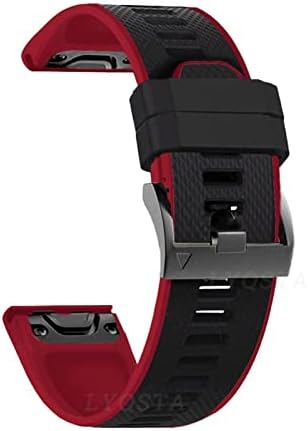 OTGKF NOVO 22 26mm Silicone Fit Watch Band para Fenix ​​6x 6 Pro 5x 5 Plus 3HR D2 Tactix Delta Enduro Bands