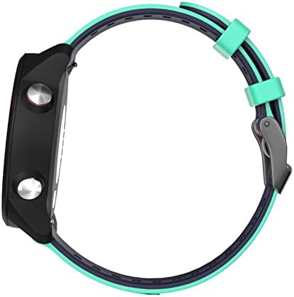 Tiras de silicone de cor dupla eeomoik para pulseiras de banda de relógio inteligente Mibro Lite para Xiaomi Mibro Air/Mijia Quartz Pulseira
