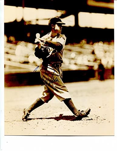 Goody Rosen assinou a foto de beisebol de autógrafos 8x10 - fotos autografadas da MLB