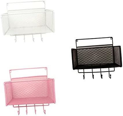 Zerodeko Metal Storage Basket Casket Golhs Montado com prateleiras de prateleira para armazenamento de