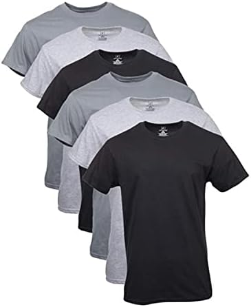 Camisetas variadas de George Men's variadas, 6 pacote