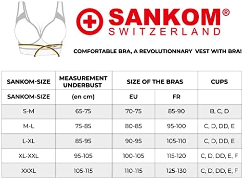 Sankom Patent Top - Bamboo Gray S -M