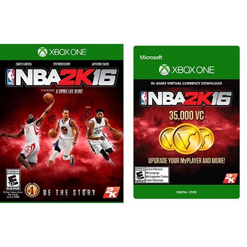 NBA 2K16 Game + 35.000 VC - Xbox One