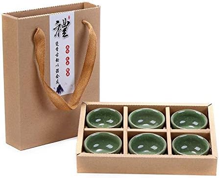 Conjuntos de chá de Kung Fu de Viagem Chinesa 6pcs