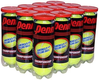 Penn Championship Tennis Balls - Duty regular sentiu bolas de tênis pressurizadas