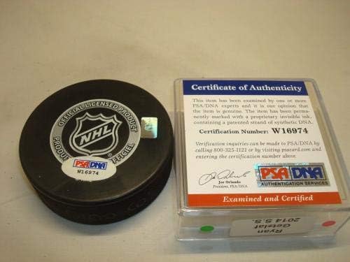 Ryan Getzlaf Signo Ducks Stadium Series Hockey Puck Autografado PSA/DNA CoA 1A - Pucks NHL autografados