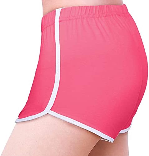 Shorts shorts shorts femininos bmisegm esportes esportivos de ioga esportiva de verão calças de dança