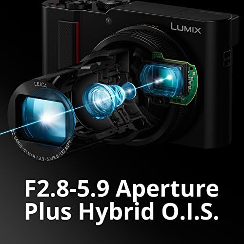 Panasonic Lumix ZS200 15x Lente DC Leica com estabilização, 20,1 megapixels, sensor de baixa luz de