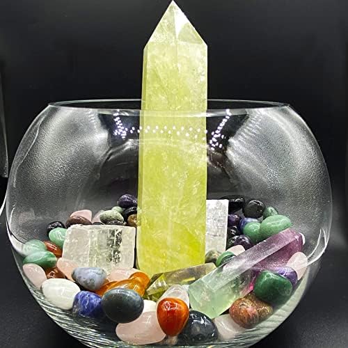 Aventurina verde de 1 lb caiu pedras e kit de cristais a granel - cura de reiki, equilíbrio de energia, paz interior,