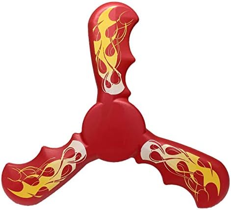 Arcfire Red Boomerang - Ótimo boomerang para crianças ou adultos. Macio e seguro.