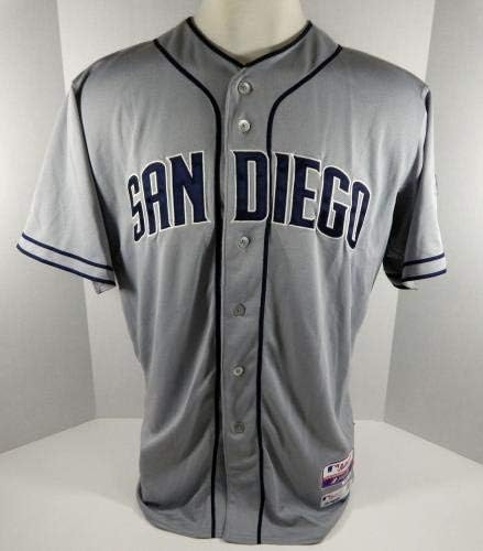 2015 San Diego Padres Bud Black 20 Jogo emitiu Jersey Gray - Jerseys MLB usada