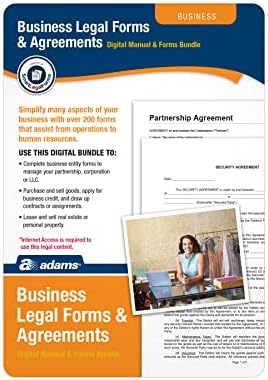 Adams Business Legal Forms e Acordos em CD