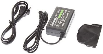 Adaptador / carregador de energia do plug AC da UE New-UE com porta de bateria para PSP 1000 / 2000/3000