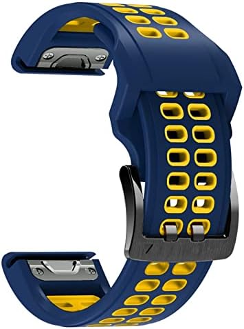 ANZOAT 22mm 26mm de faixa de vigilância para Garmin Fenix ​​7 7x 6 Fenix ​​5 5 mais 935 945 Silicone EasyFit Purmands para Fenix ​​6x 5x 3hr Watch