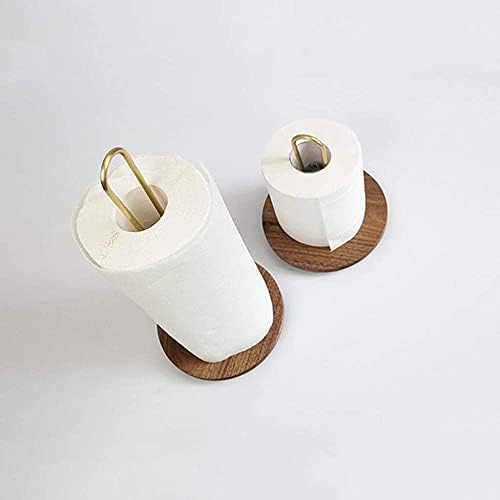 Omoons Toalhas de toalhas de madeira maciça cobre papel toalha RACK RACK RESTAURANTE