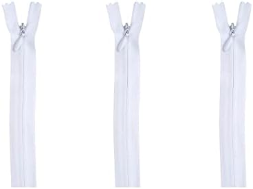 Coats & Clark Invisible Zipper, 9 polegadas, branco
