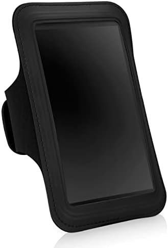 Caso de ondas de caixa compatível com T-Mobile Revvlry-braçadeira esportiva, braçadeira ajustável para treino e execução para T-Mobile Revvlry, T-Mobile Revvlry | Revvl 2 - Jet Black