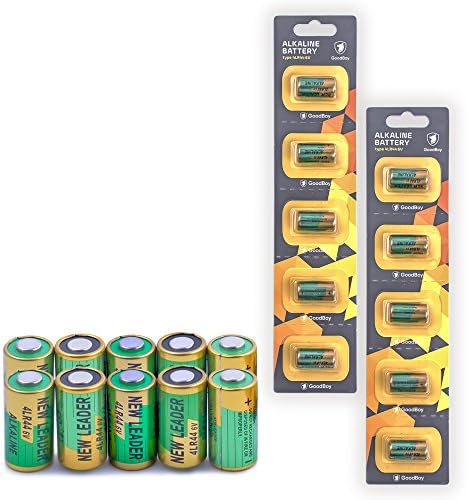Baterias de colarinho de casca por Goodboy 10-Pack 6V Alcalina Bateria 4LR44