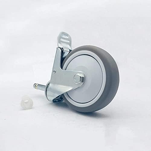 Casters giratórios giratórios de 4 polegadas de 100 mm Caster, roda de caule giratória para serviços