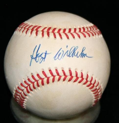Hoyt Wilhelm assinou os gigantes autografados do beisebol PSA/DNA AL87541 - Bolalls autografados