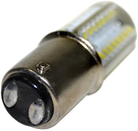 Lâmpadas LED de lâmpadas quentes do HQRP 2-Pack 110V para cantor 15-88 / 15-90 / 15-91 / 2000a / 221k / 301a / 301k / 328k / 401a Máquina de costura mais HQRP