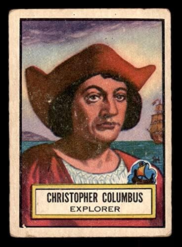 1952 Topps # 51 Christopher Columbus