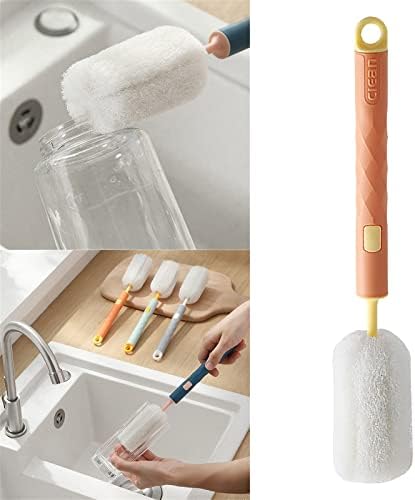 Escovas de prato para lavar a lavagem macia e fácil de limpar a limpeza do escova de esponja de mamadeira pode