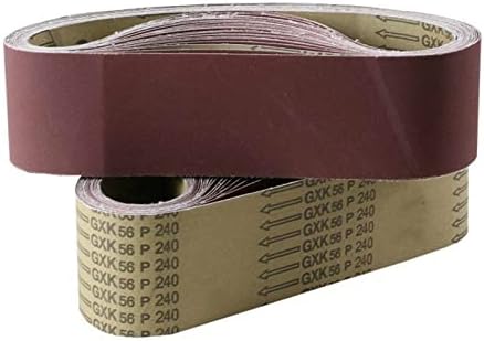 5pcs Sixing Belts 915 * 100mm 40-1000 Gritment Setentment Metal Meting Aluminium Bands Polisher Oxide Lanner, P40