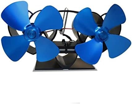 XFADR SRLIWHITE Aquecimento do fogão Fan Fã de lareira Baixo ruído 8- Fan do fogão termodinâmico para