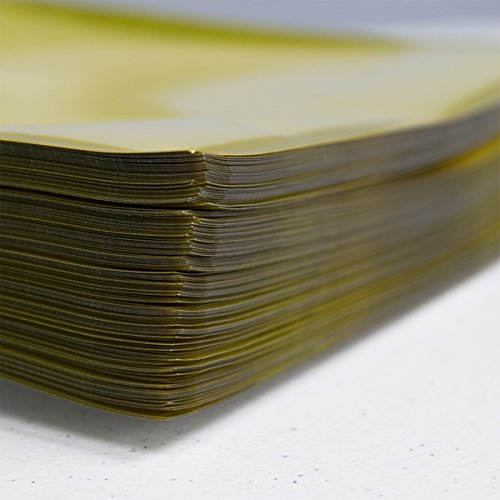 Bolsas de câmara de vácuo por ultrasource, folha de ouro, 10 x 15