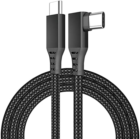 5m/16ft Tipo C para o cabo C Tipo C ângulo reto 5A Super Fast Charging USB C Cable compatível com