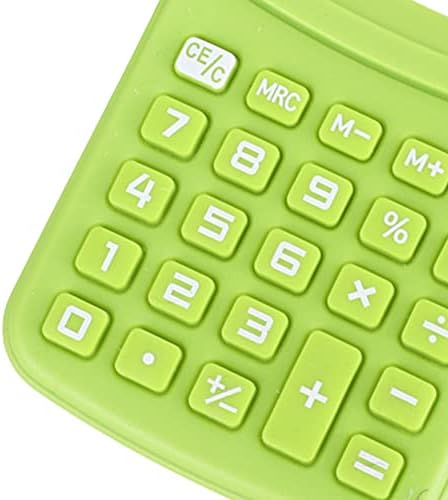 Mini calculadora de bolso de bolso portátil Angulado de 8 dígitos calculadoras básicas solar de energia