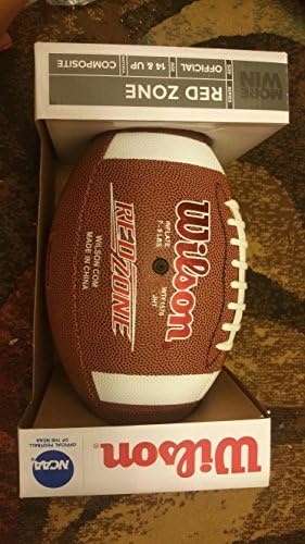 WILSON NCAA RED ZONE Size Official Composite Leather Game
