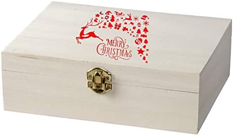Feliz Natal Rena apresenta presentes estêncil A5 A4 A3 e vários tamanhos reutilizáveis ​​duráveis ​​para cartões Decoração de scrap.