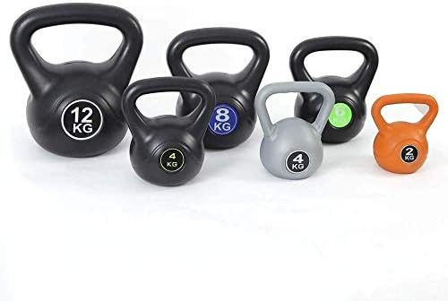 DPPAN Kettlebell de ferro fundido, Durabilidade- Fitness- Treinamento cruzado- Lifting de peso- Fisiculturismo-