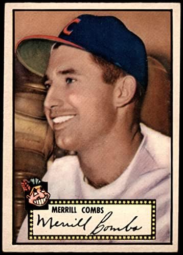 1952 Topps # 18 Merrill Combs Cleveland Indians Ex Indians
