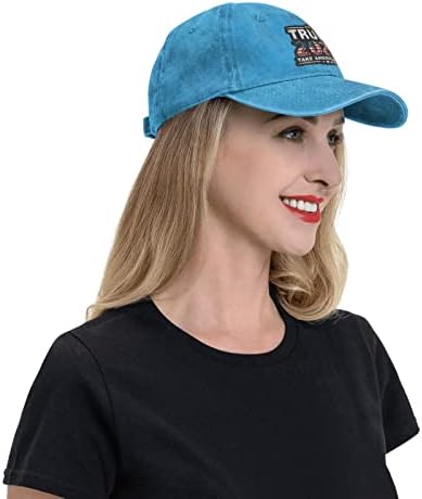 GHBC Trump 2024 Take America Back Adults Baseball Cap Tens Womens Dadd Hat Hat