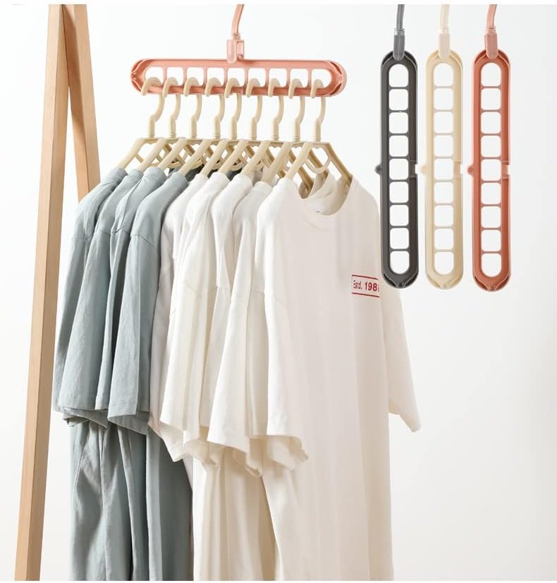 Iuljh 1pc Cleeiro de roupas de armário de roupas de roupas de secagem rack rack de plástico rack