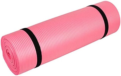 15 mm de espessura nbr pura cor anti-skid yoga mat 183x61x1.5cm rosa