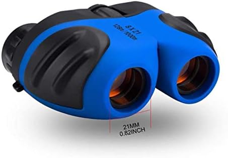 Zzk cinco colores opcionales binoculares 8x21 mini plegable de alta potencia de alta definição telescopio de la visión nocturna de los niños portátil