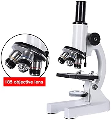 YGQZM 640X 1280X 2000X Microscópio Biológico Microscópio Monocular Educação LED LED LENTE TOLANDO ELEPENCIAL Eletrônico